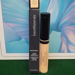 bareMinerals Original Liquid Mineral Concealer New in Box 6ml - Fair 1N